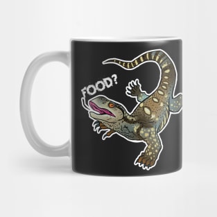 food Black throat monitor lizard Mug